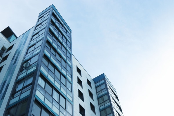 Photo of a multifamily building.