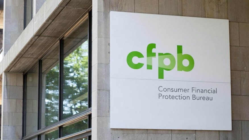 CFPB Placard Outside of HQ