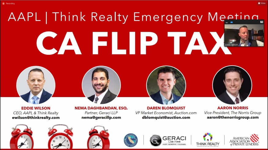 CA flip webinar