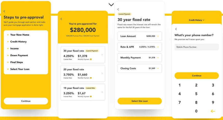 Screenshot of Bee App