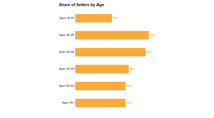 Zillow Sellers by Age