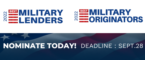 2022 Best Military Lenders and Originators