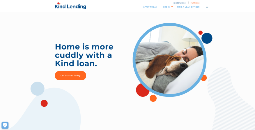 Kind Lending website
