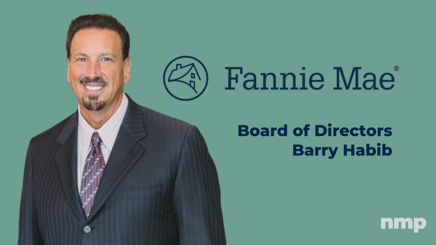 Barry Habib, Fannie Mae Board of Director