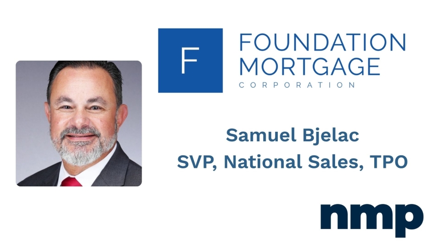 Bringing two decades-plus of experience to his new role, Samuel Bjelac joins national Non-QM mortgage lender to help expand its national wholesale lending presence
