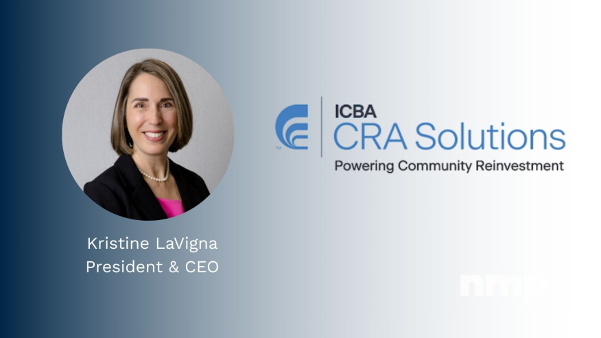 ICBA CRA Solutions elevates longtime executive Kristine LaVigna to president and CEO, positioning the organization to expand CRA-focused programs and support community banks nationwide