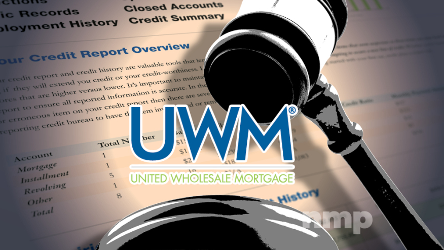 CA Borrower Sues UWM Over Credit Pull