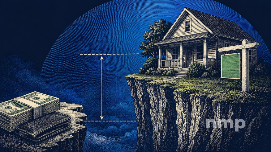 Income Gap Puts Starter Homes Out Of Reach For Most First-Time Buyers
