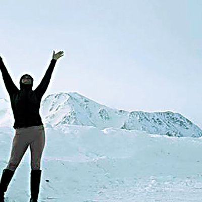 Adenna Huggins snowtop mountain