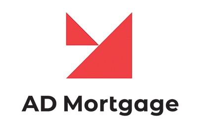 A&D Mortgage centered logo