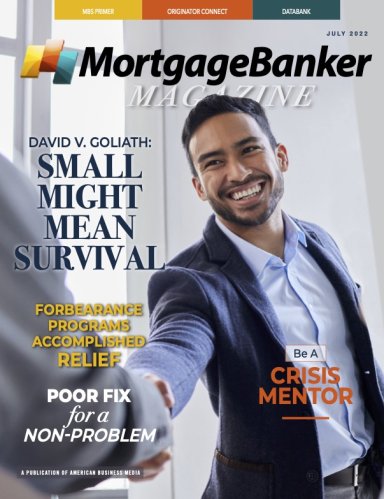 Mortgage Banker July 2022 Cover 