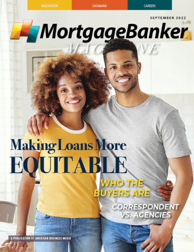 Mortgage Banker Magazine September 2022 Cover