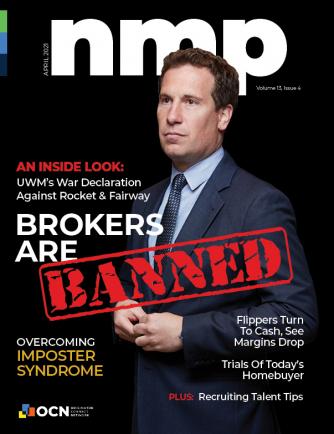 Matt Ishbia appears on the cover of NMP after his ultimatum to the mortgage community.
