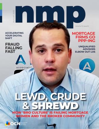 Anthony Casa appears on the cover of the August 2020 NMP Magazine after lewd and disparaging comments sparked controversy.