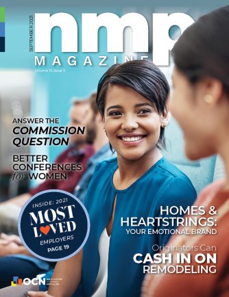 Cover of September 2021 NMP Magazine featuring the most loved employers. 
