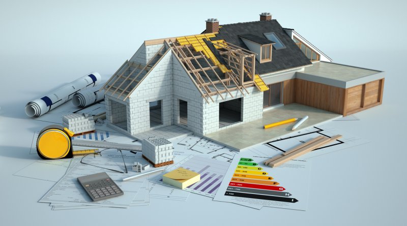 3D rendering of planned remodeling to be done through renovation loans.