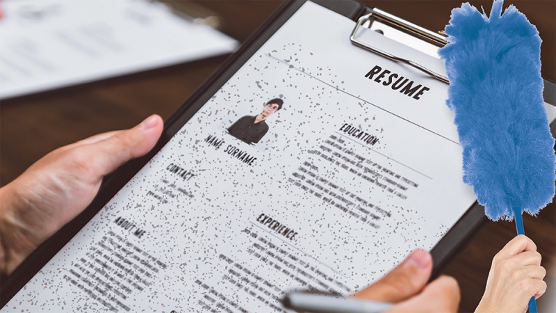 Dust off resume