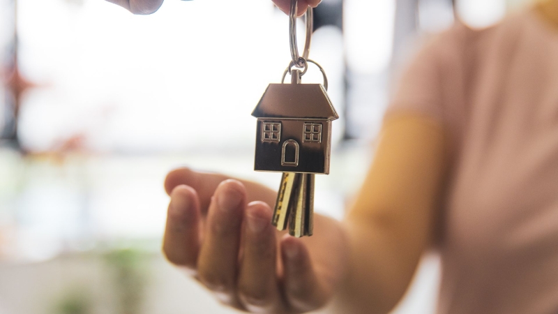 home sales and keys