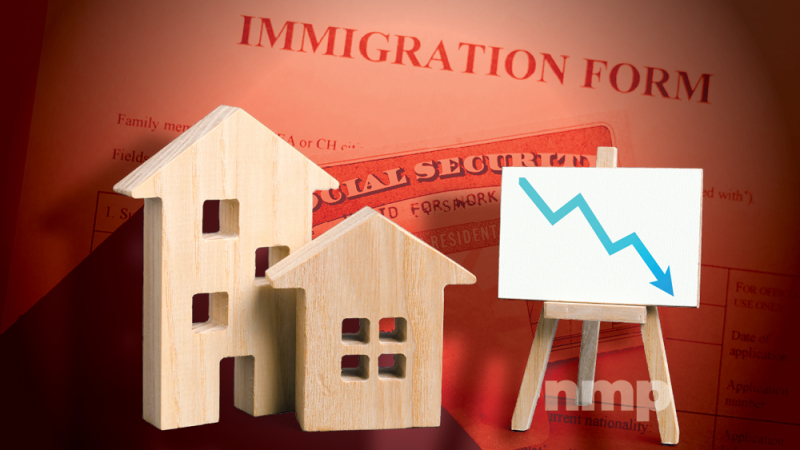 Lower Immigration = Softer Household Growth