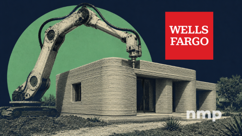 Wells Fargo Becomes Preferred Lender For ICON 3D-Printed Homes