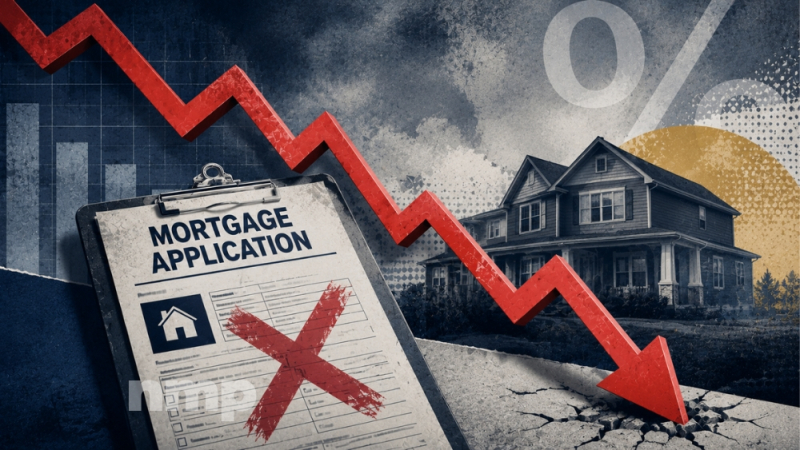 Mortgage Apps Fall As Rates Hit Highest Level Since August 2025