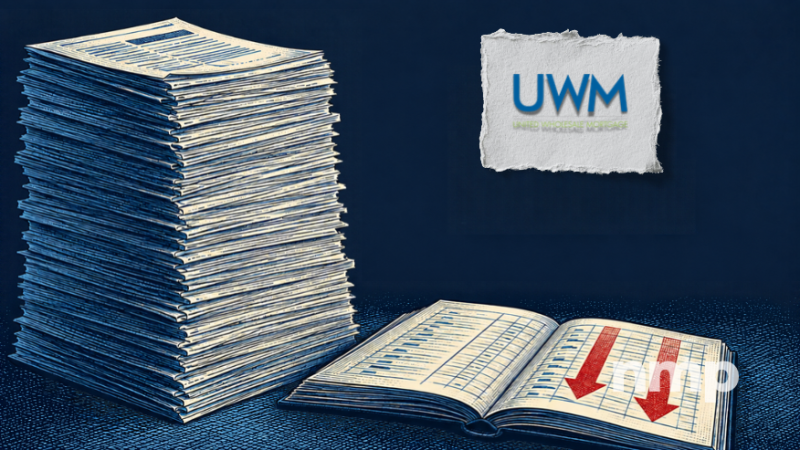 UWM Plans Up To $80B MSR Sale To Pay Down Debt