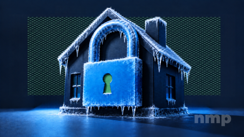 Frozen mortgage rate lock-in