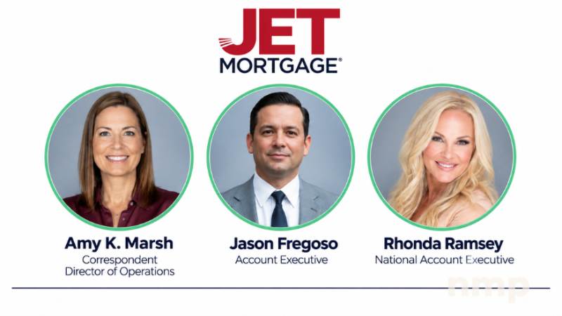 Jet Mortgage Adds Three Hires