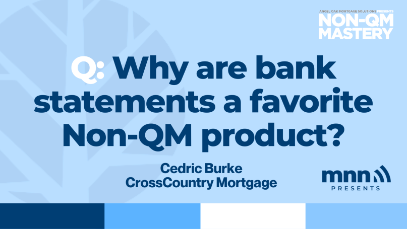 Why are bank statements a favorite Non-QM product?
