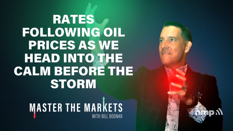 Rates Following Oil Prices As We Head Into The Calm Before The Storm