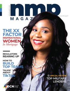 NMP’s November 2021 cover, featuring the mortgage lending women of  inspiration